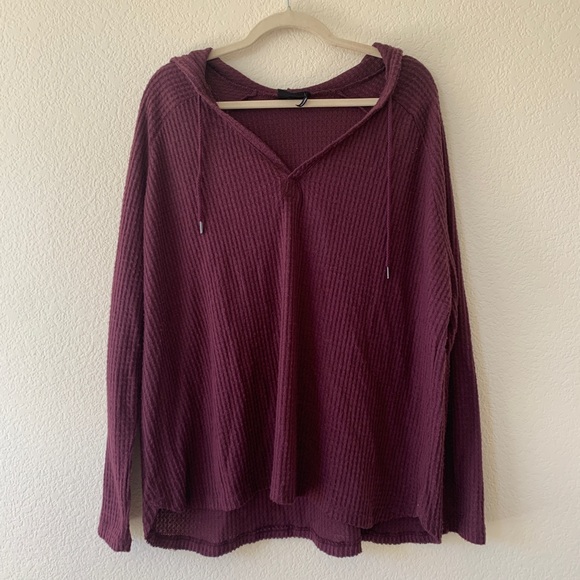Urban Outfitters Sweaters - Urban Outfitters Wine Colored Sweater